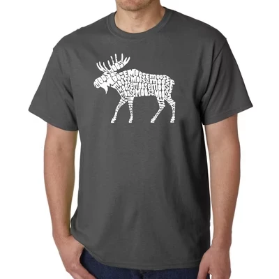 Мужская футболка Word Art - Moose