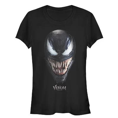 Женская футболка Marvel Venom All Smiles, черная