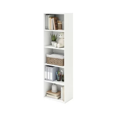 HOMLUX 5 Кубических Декоративных открытых книжных полок Органайзер для хранения детских игрушек Горизонтальный Вертикальный белый