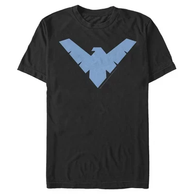 Мужская футболка DC Comics Nightwing, черная