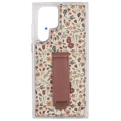 Чехлы Чехол для телефона Samsung S26 с бумажником и ремешком для пальцев harvest fields