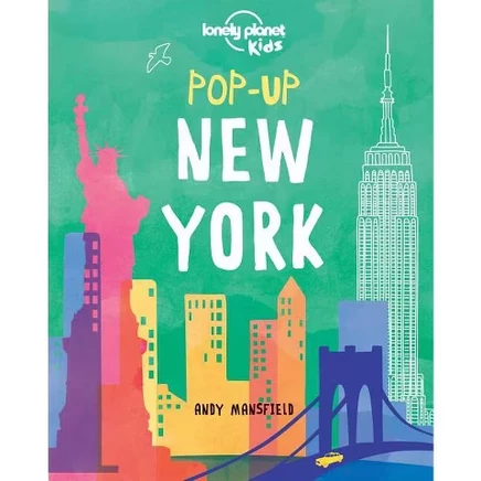 Книга «Pop-up Нью-Йорк» для детей 3-5 лет, твердый переплет
