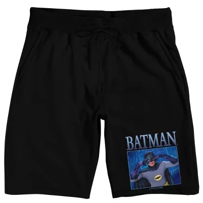 Мужские пижамные шорты Batman, черные