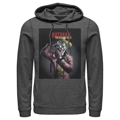 Мужское худи DC Comics Batman Joker, темно-серое