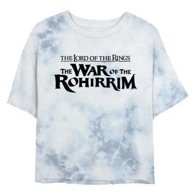 Классическая черная укороченная футболка с логотипом Junior's : The War of the Rohirrim