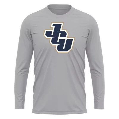 Мужской лонгслив NCAA John Carroll с логотипом, меланжевый