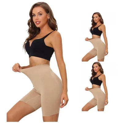 Женские корректирующие шорты Inspire Chic высокие, бежевые