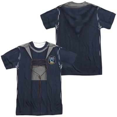 Мужская оригинальная футболка для квиддича Ravenclaw с коротким рукавом белого цвета