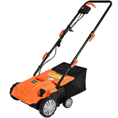 Электрический скарификатор Costway 13″ 12A, оранжевый
