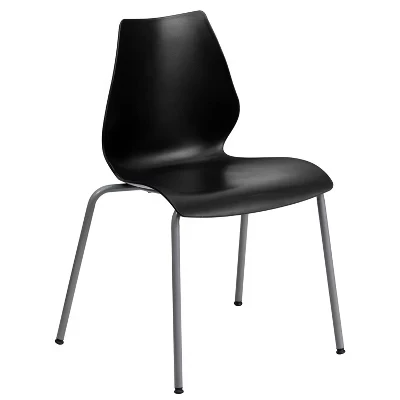 Стул Flash Furniture HERCULES, штабелируемый, чёрный