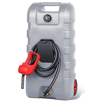 Переносной топливный бак TROPOW Fuel Caddy 57 л на колёсах, серый