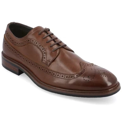Мужские туфли Vance Co. Gordy wingtip, коричневые