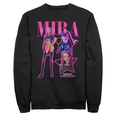 Мужская толстовка с логотипом Mira Super Star черного цвета