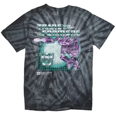 Мужская футболка Shockwave Box Tie Dye с 40-летним юбилеем, черная