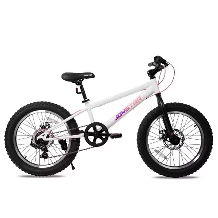 Детский горный велосипед JOYSTAR Minifat 20″, белый