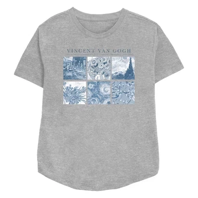 Женская футболка Lost Gods Vincent Paintings от athletic heather