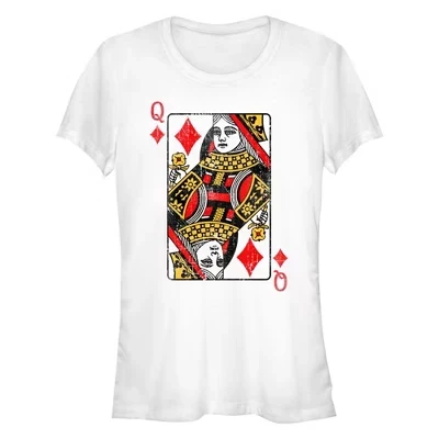 Потертая футболка Junior's Lost Gods Queen of Diamonds q - diamonds
