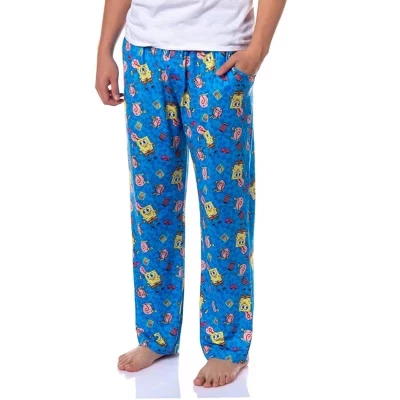 Мужские пижамные брюки Intimo SpongeBob Gary, синие