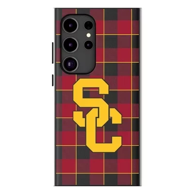 NCAA Big Ten Universities Клетчатый чехол для мобильного телефона, совместимый с MagSafe, для Samsung Galaxy southern california trojans