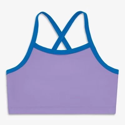 Детский плавательный топ Crossback Swim Top iris