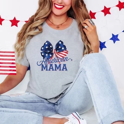 Футболка American Mama Coquette с коротким рукавом