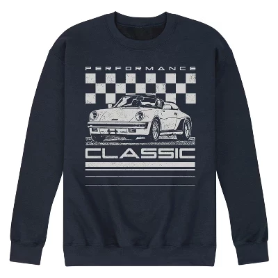 Мужская флисовая толстовка с изображением классического автомобиля Performance Classic Car Graphic