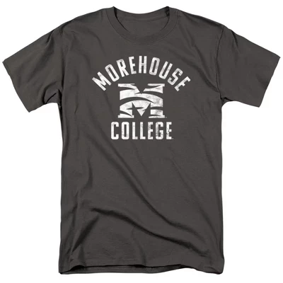 Мужская футболка Morehouse College с официальным логотипом Tigers.
