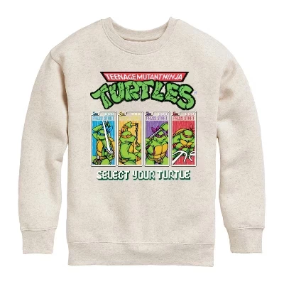 Мальчиковая толстовка TMNT Select Your Turtle, натуральная