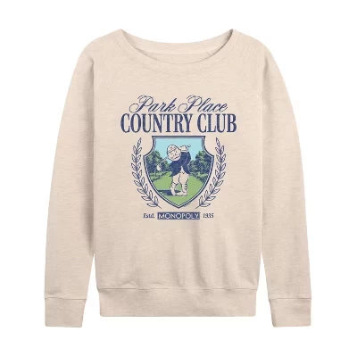 Женский лонгслив Monopoly Country Club, берёзовый