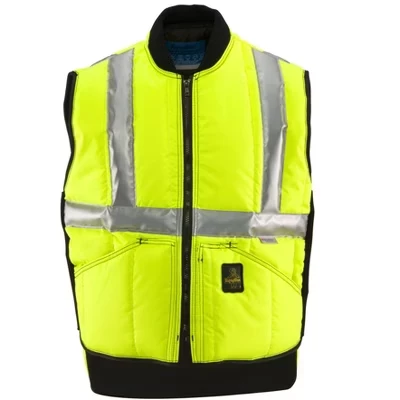 Спецодежда HiVis Iron-Tuff Vest - Защита от холода, высокая видимость, водоотталкивающая, прочная спецодежда.