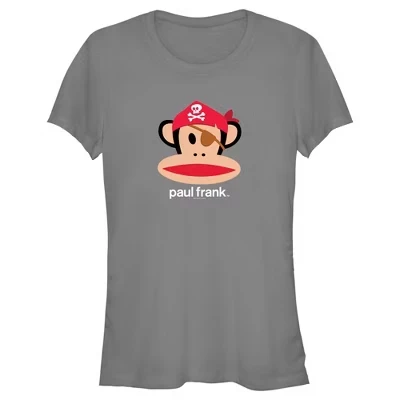 Женская футболка Paul Frank Julius Pirate, угольная