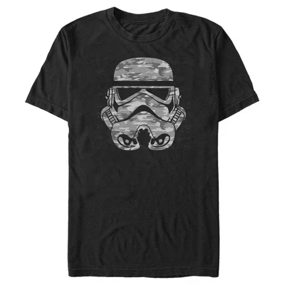 Мужская камуфляжная футболка штурмовика A New Hope, черная