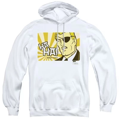 Толстовка с капюшоном Harvey Birdman Phil Ken Sebben для взрослых, белая