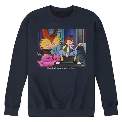 Мужской свитшот Hey Arnold Stoop Kid, синий