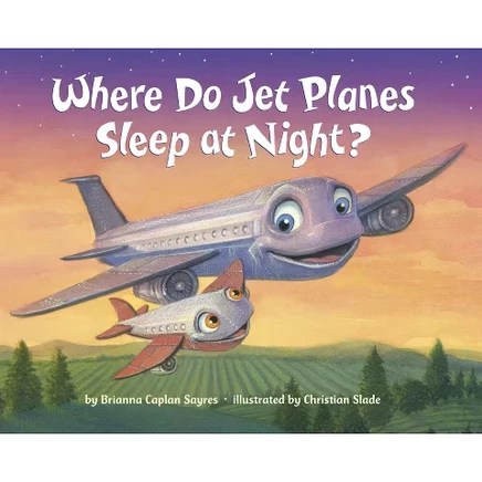 Картонная книга Where Do Jet Planes Sleep at Night