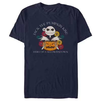 Мужская футболка Jack the Pumpkin King с изображением героя Хэллоуинтауна