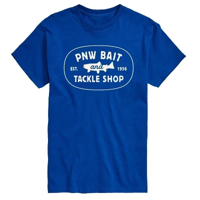Мужская футболка с коротким рукавом Pnw Bait And Tackle с графическим рисунком