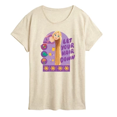 Женская футболка Disney Princess Rapunzel, слоновая кость