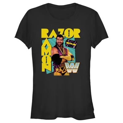 Женская футболка WWE Razor Ramon, черная