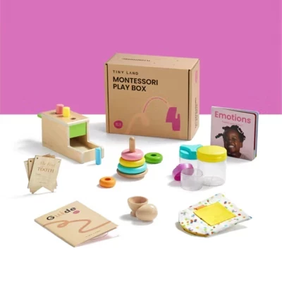 Развивающий набор Tiny Land Montessori для детей 10–12 мес