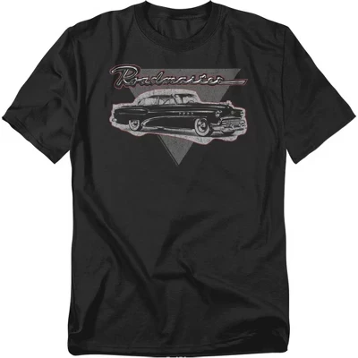 Мужская футболка Buick 1952 Roadmaster черного цвета