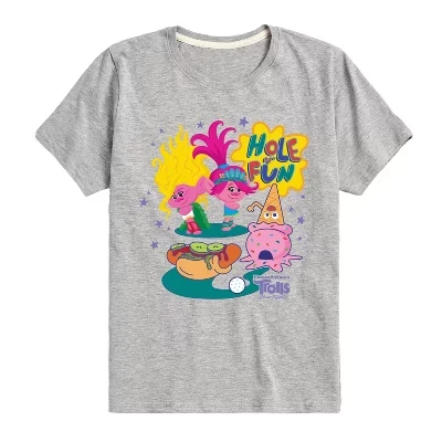 Футболка с коротким рукавом Hole In Fun от Viva и Poppy с графическим рисунком athletic heather