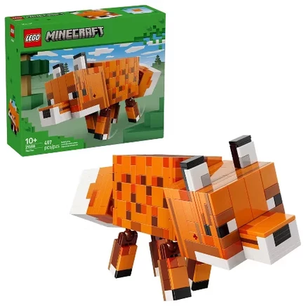 Конструктор LEGO Minecraft «Лиса», 497 деталей