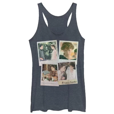 Женская майка Universal Sixteen Candles Polaroids, синяя