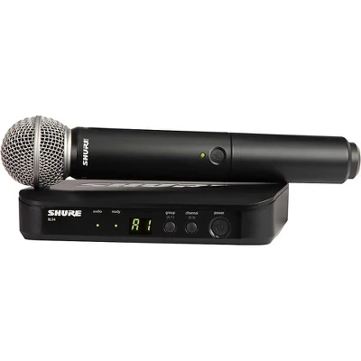 Радиосистема Shure BLX24/SM58 ручная с капсюлем SM58, J11