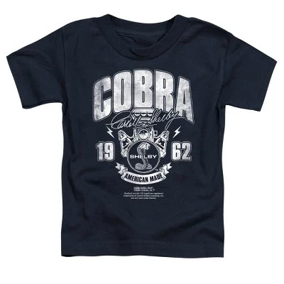 Однотонная футболка Cobra V8 для маленьких мальчиков