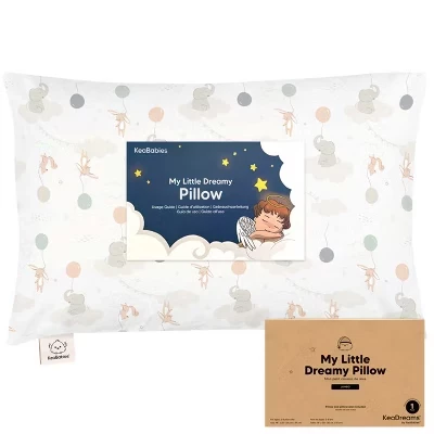 Детская подушка KeaBabies Jumbo 36×51 см с наволочкой, escapade