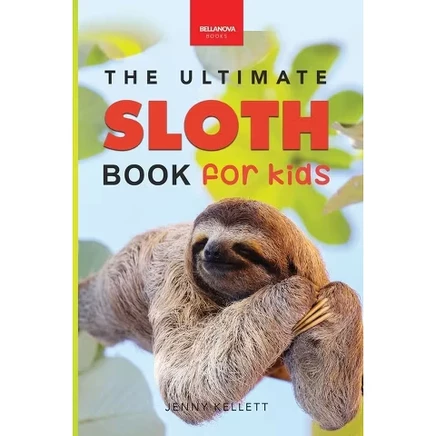 Ленивцы - лучшая книга о ленивцах для детей (Animal Books for Kids) Дженни Келлетт в мягкой обложке