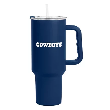 Стакан для нанесения пудры Dallas Cowboys с обратной стороной 40 унций