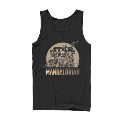 Мужская майка STAR WARS «Мандалорец», черная